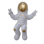 دیوارکوب مجسمه فضانورد بزرگ سفید رنگ