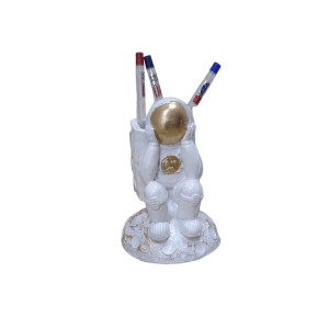 جاقلمی مدل مجسمه فضانورد رنگ سفید