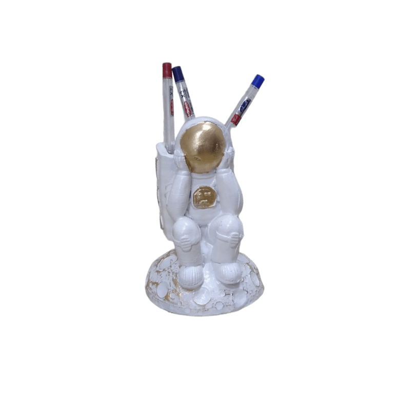 جاقلمی مدل مجسمه فضانورد رنگ سفید