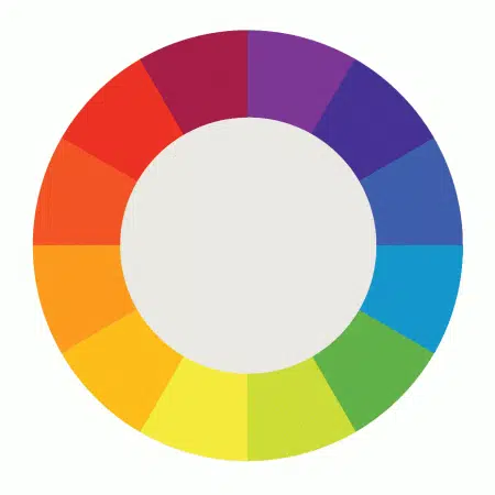 استفاده از چرخه رنگ برای انتخاب رنگ مجسمه و دکوری